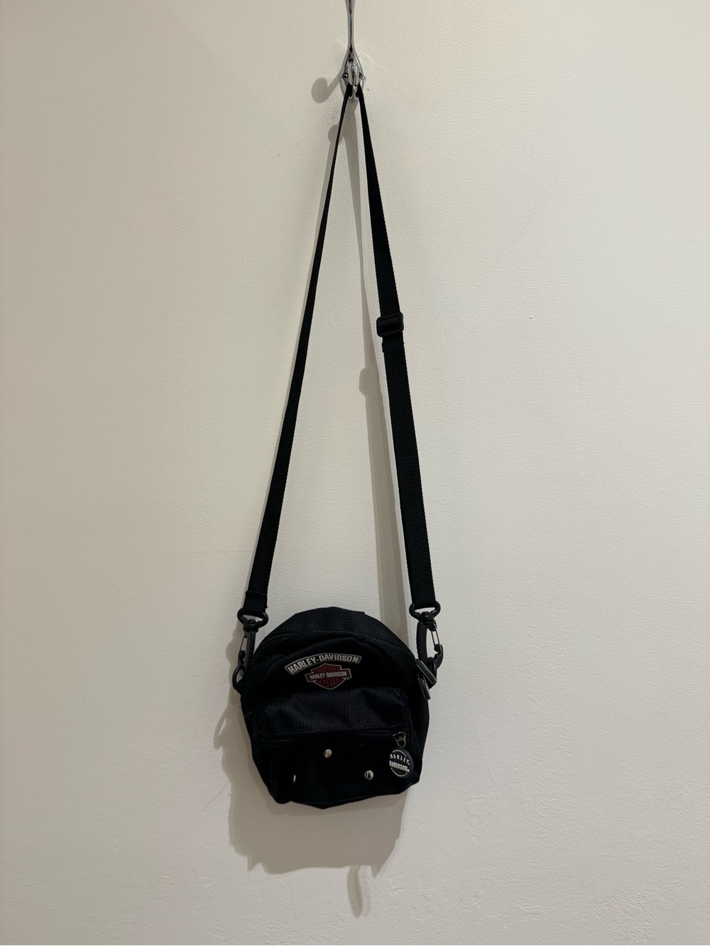 Harley-Davidson Black Mini Crossbody Belt Bag - Picture 4 of 4